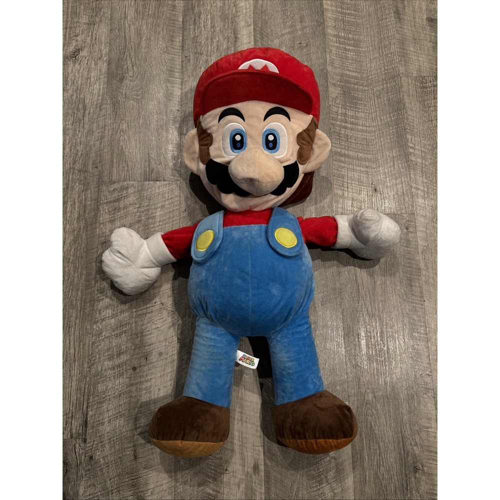 Nintendo Super Mario Bros 36" Jumbo Plush 3FT Huge Stuffed Toy Official